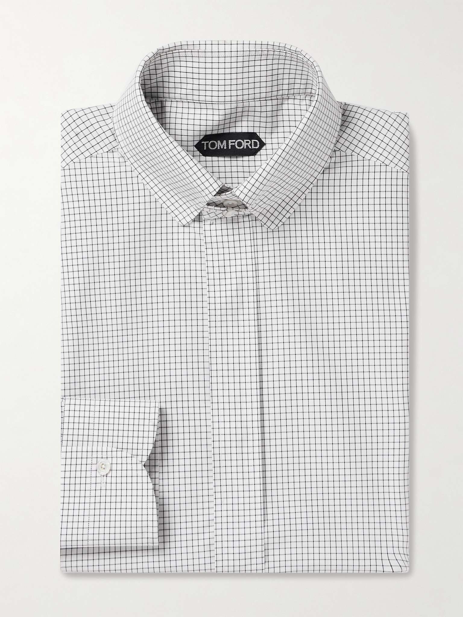 Slim-Fit Cotton-Poplin Shirt - 1