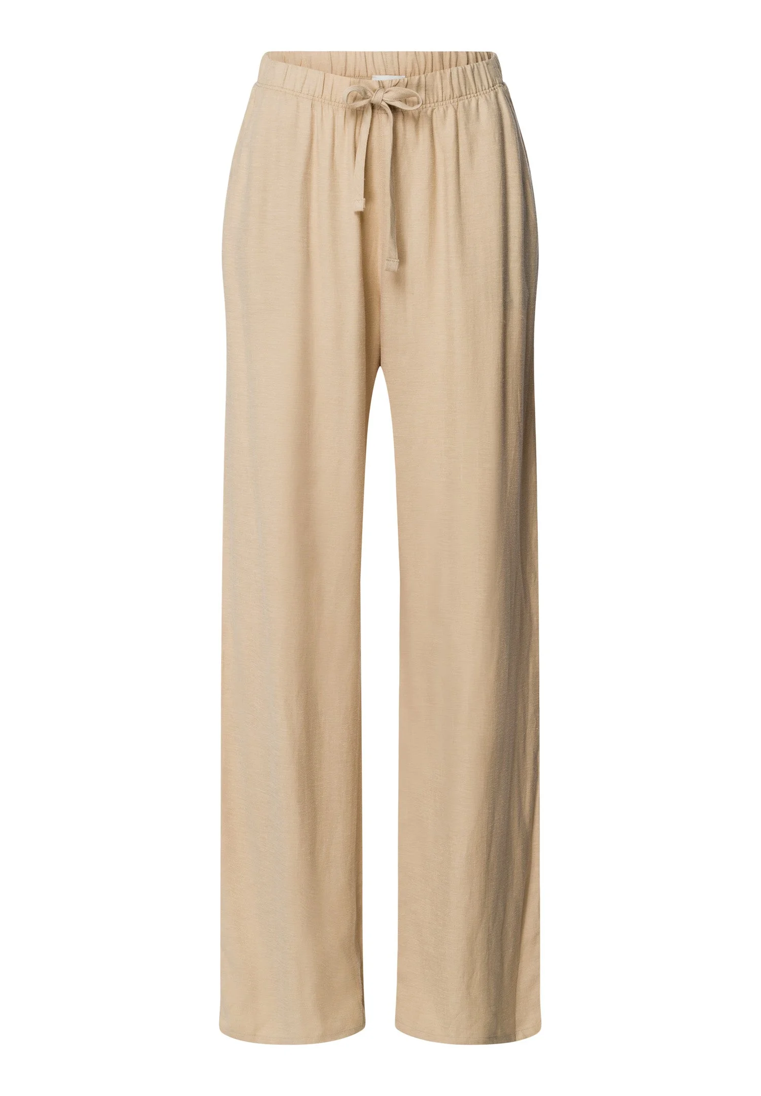 Urban Casuals Linen Blend Drawstring Pants - 1
