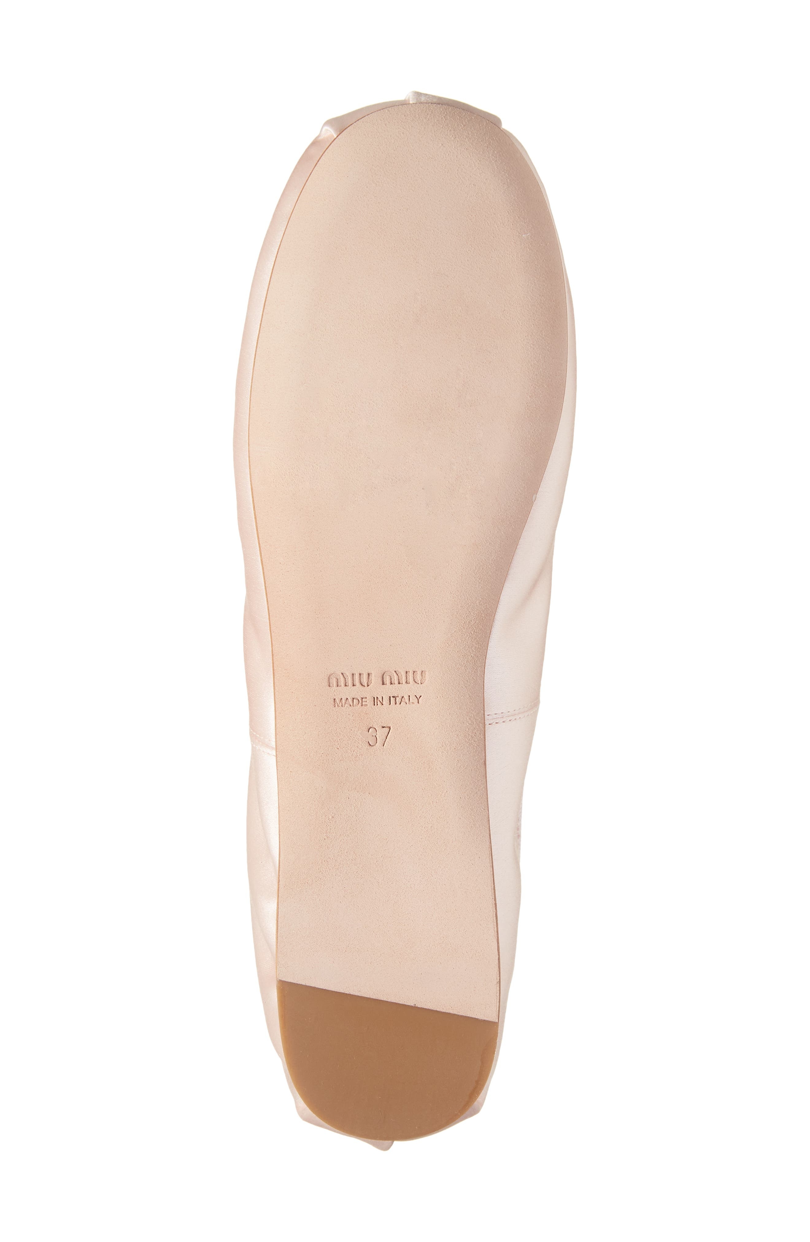 Logo Strap Ballet Flat - 6