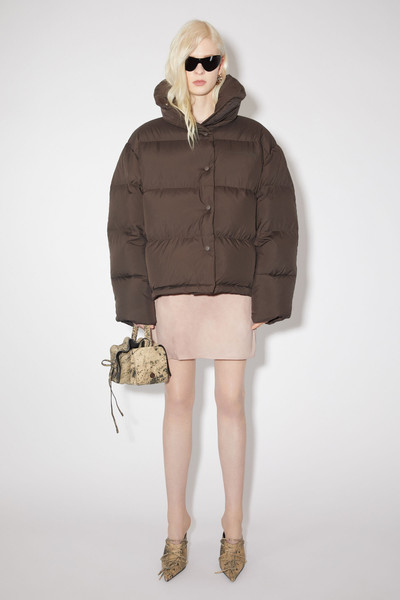 Acne Studios Puffer jacket - Coffee brown outlook