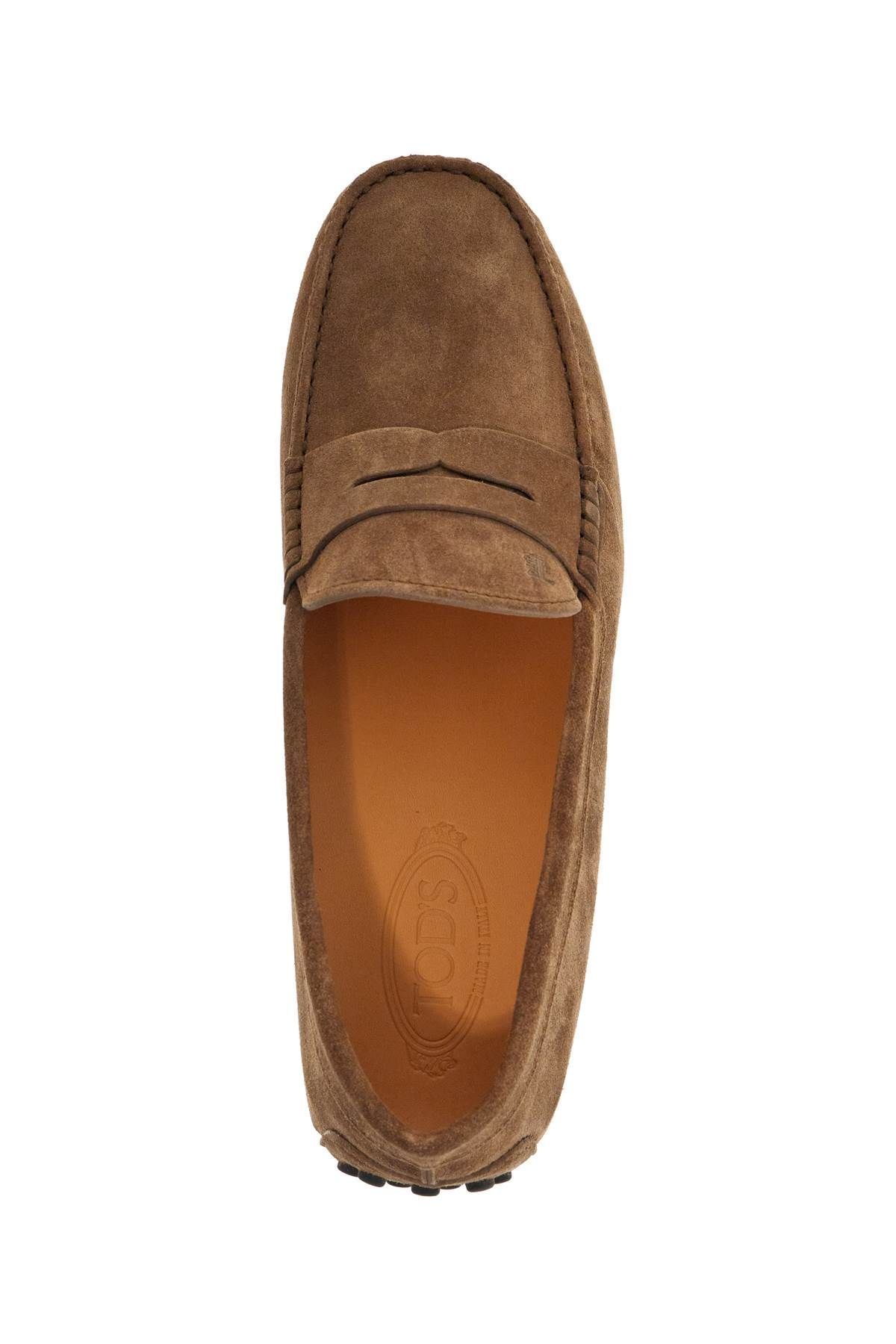 LIGHT WALNUT LEATHER DRIVING MOCCASIN - 3