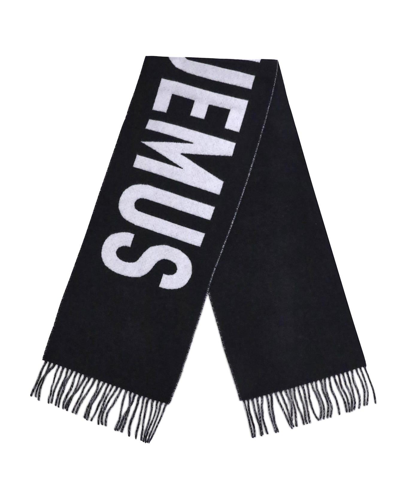 Fringes Wool Scarf - 2