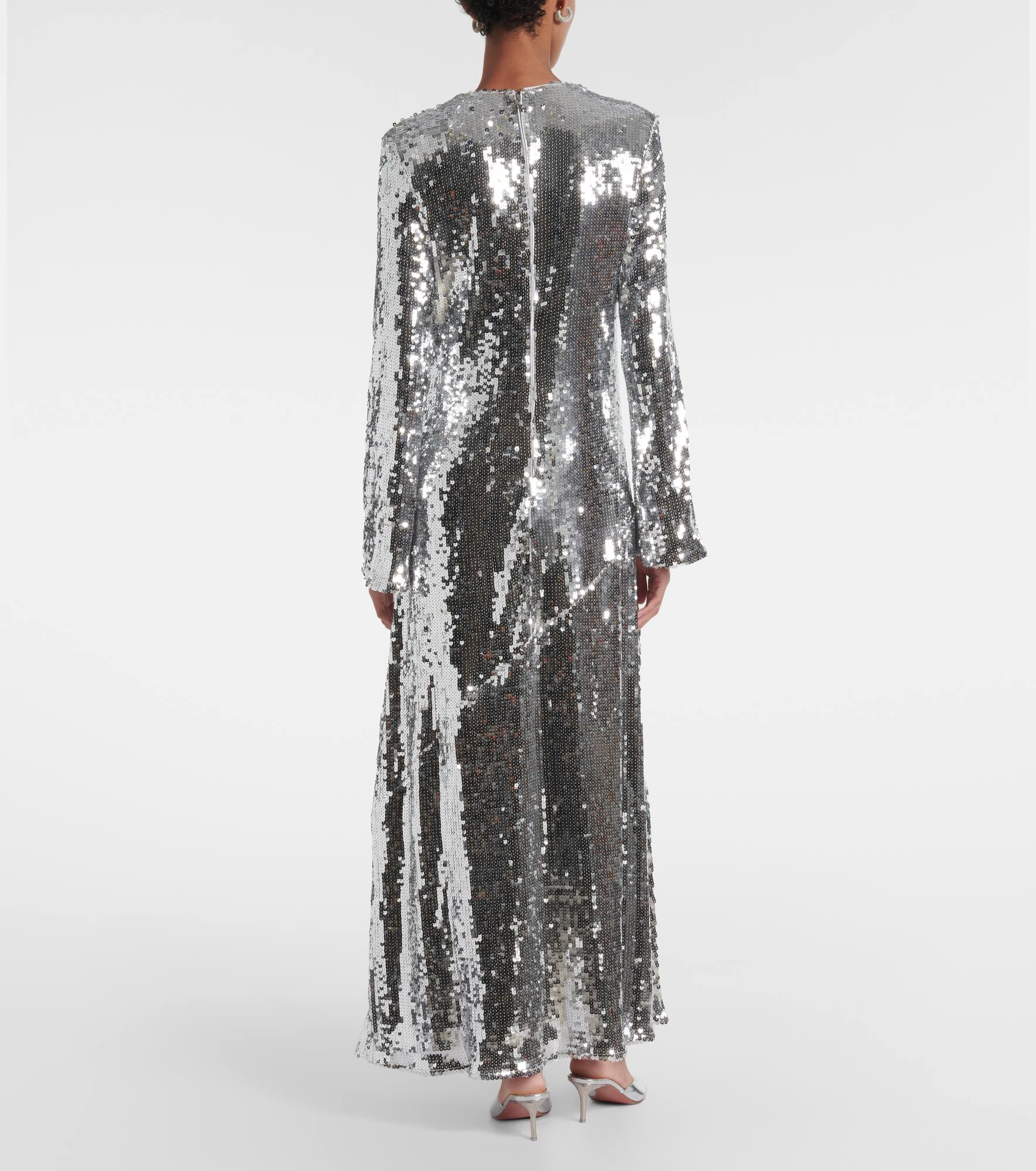 Sequined maxi dress - 3