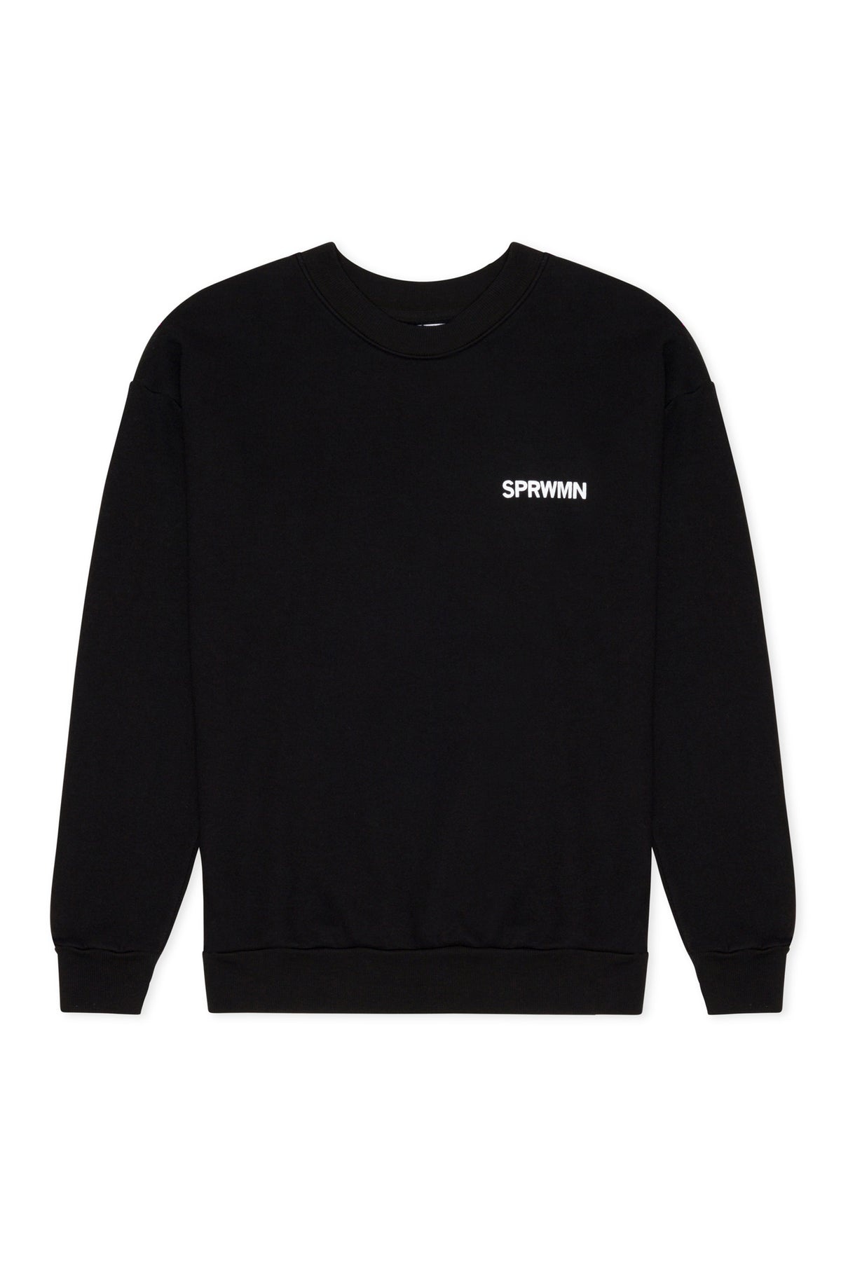 BLACK LOGO SWEATSHIRT - 5