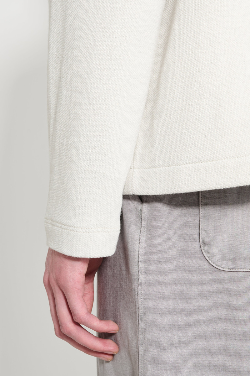 LADY WHITE CO. DOUBLE KNIT JACKET OFF WHITE 6