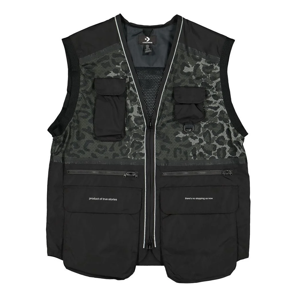 Converse x Rokit Utility Vest 'Black' 10019280-A01 - 1