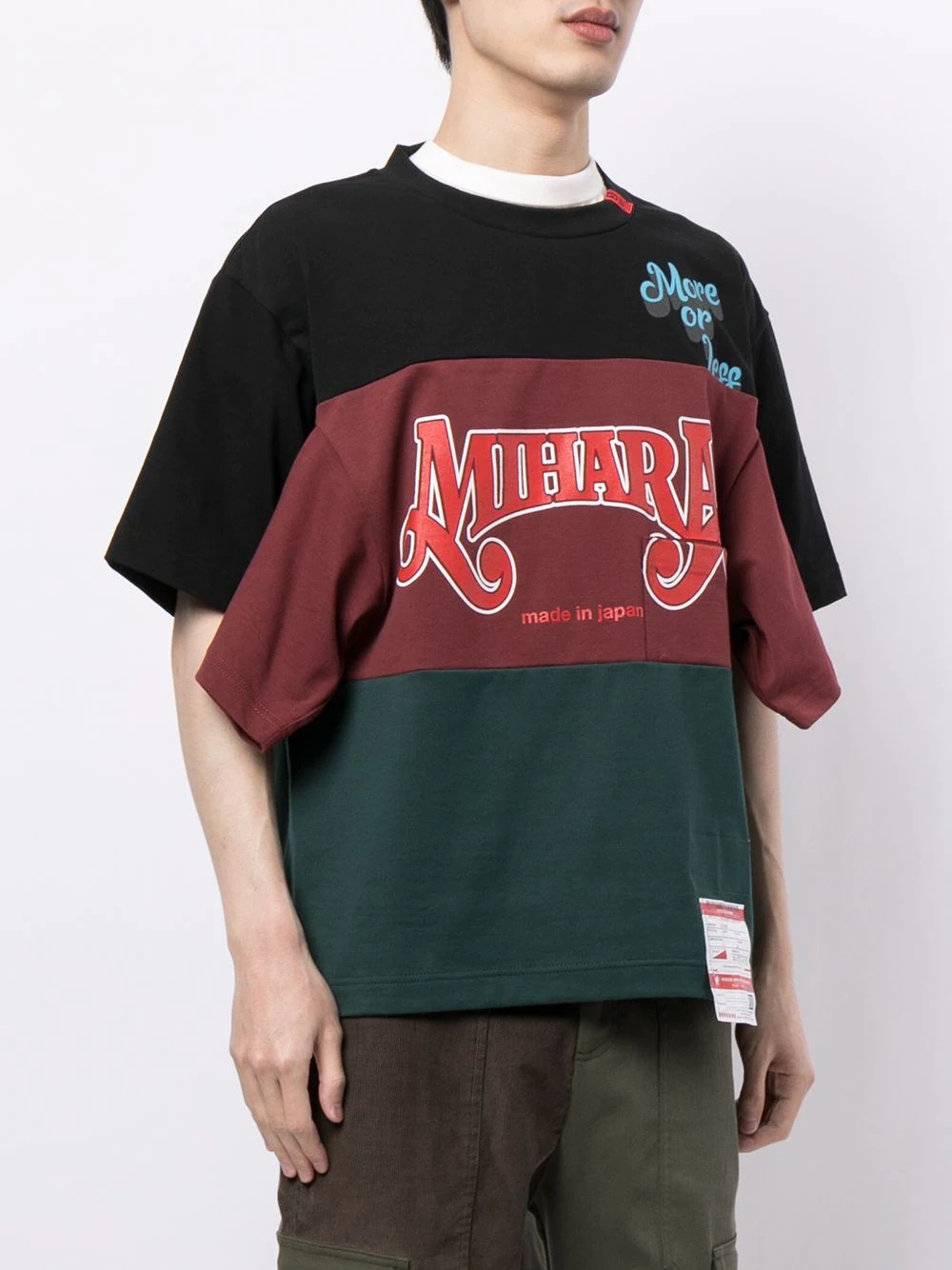 layered logo T-shirt - 3