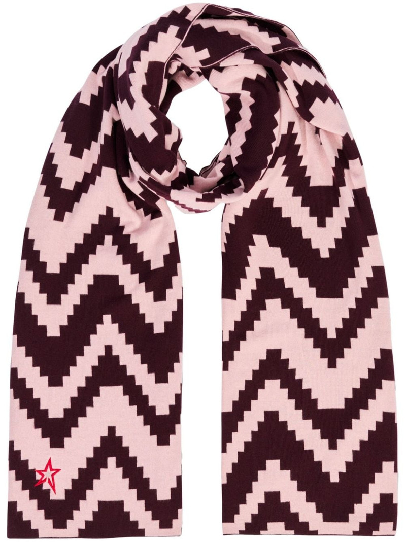 geometric-print scarf 1