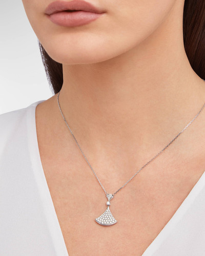 BVLGARI Divas' Dream Diamond Pendant Necklace in 18k White Gold outlook