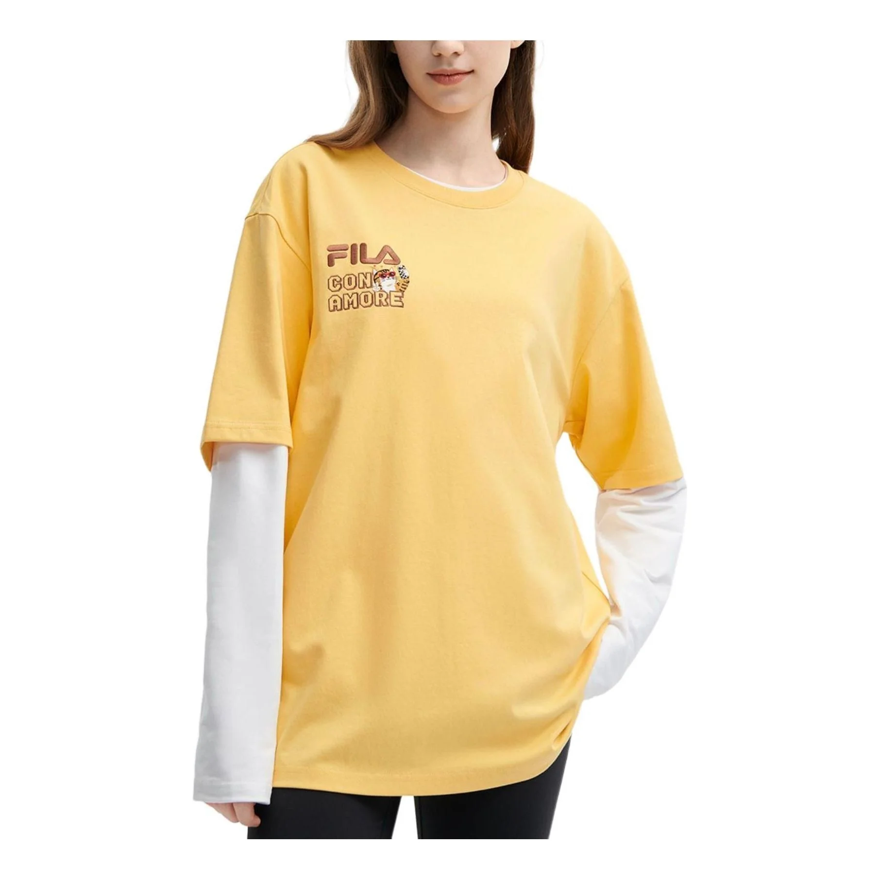FILA Originale Collection T-shirt 'Yellow' F11U429102F-YE - 1