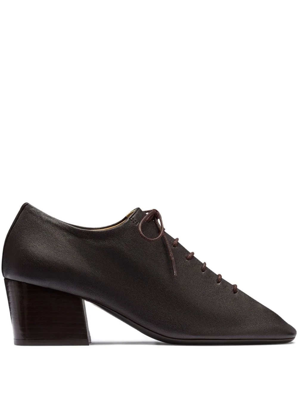 Souris leather lace-up derby shoes - 1
