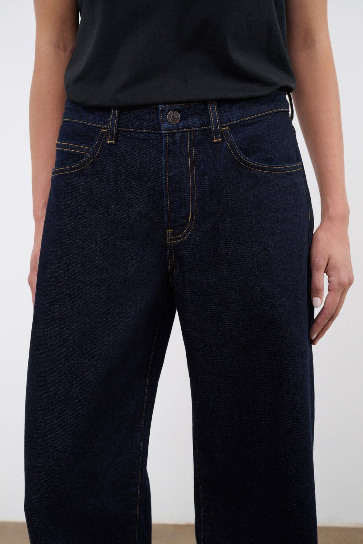 STAUD GUS RELAXED JEAN INDIGO - 5