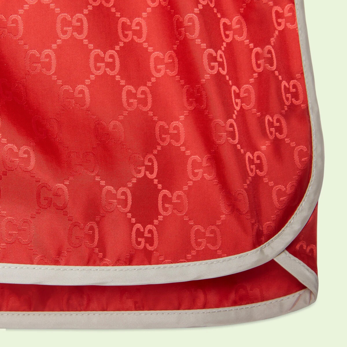 GG jacquard nylon swim shorts - 7
