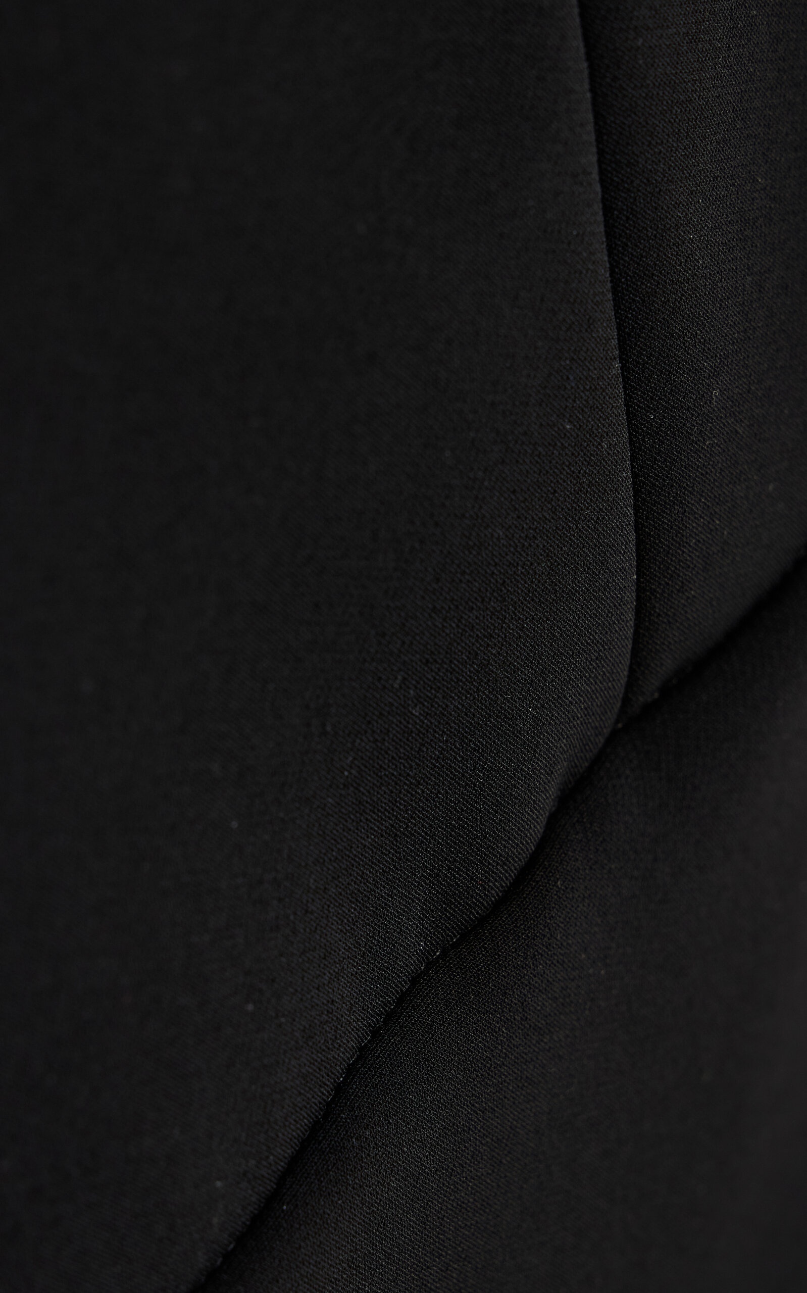 Reversed Belt Crepe Mini Skirt black - 5