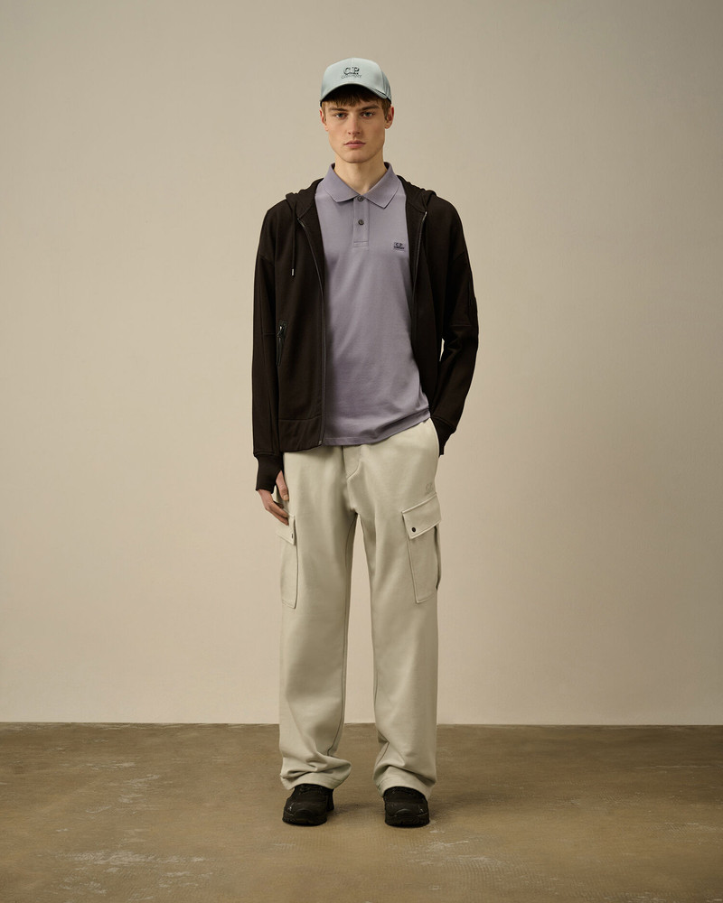 C.P. Company Diagonal Raised Fleece Cargo Sweatpants outlook