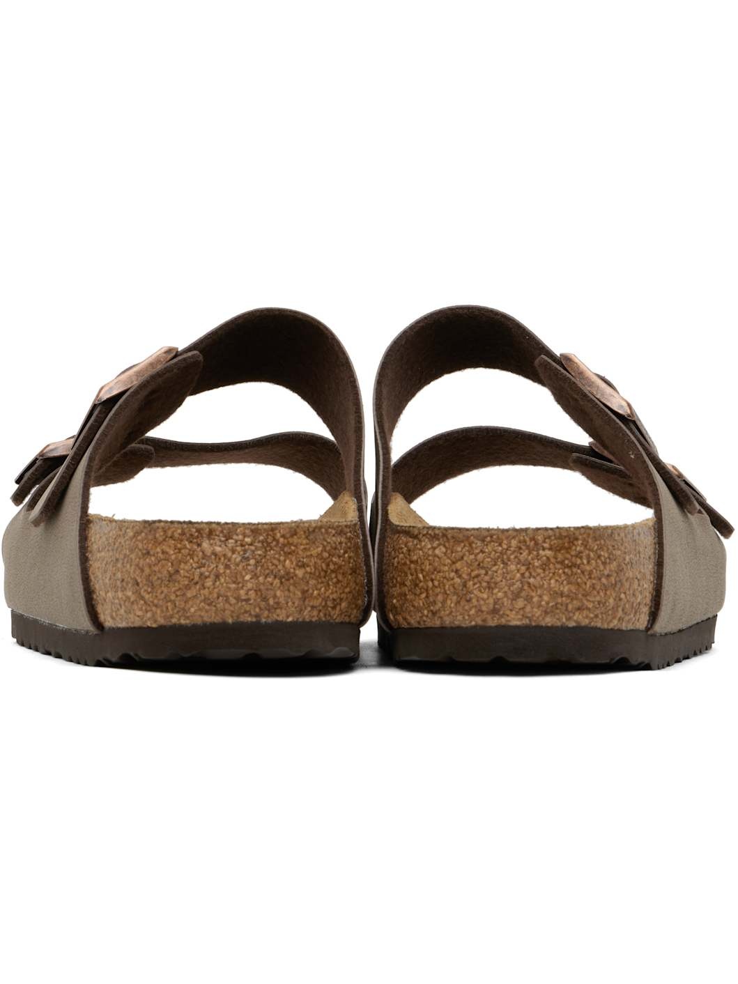 Brown Regular Arizona Sandals - 2