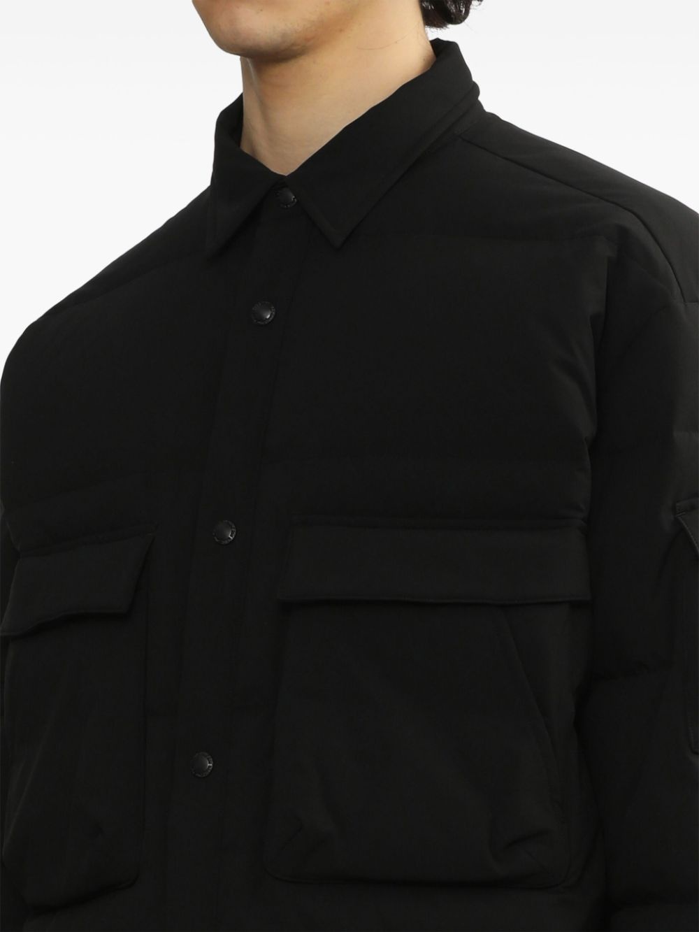 padded shirt jacket - 5