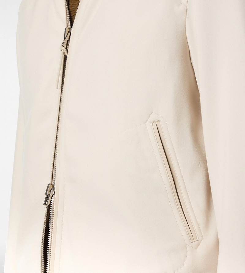 TOM FORD WOOL CASHMERE SILK REPS HARRINGTON outlook