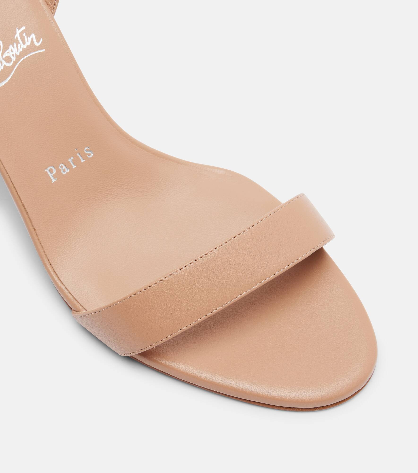 Miss Z 80 leather sandals - 5