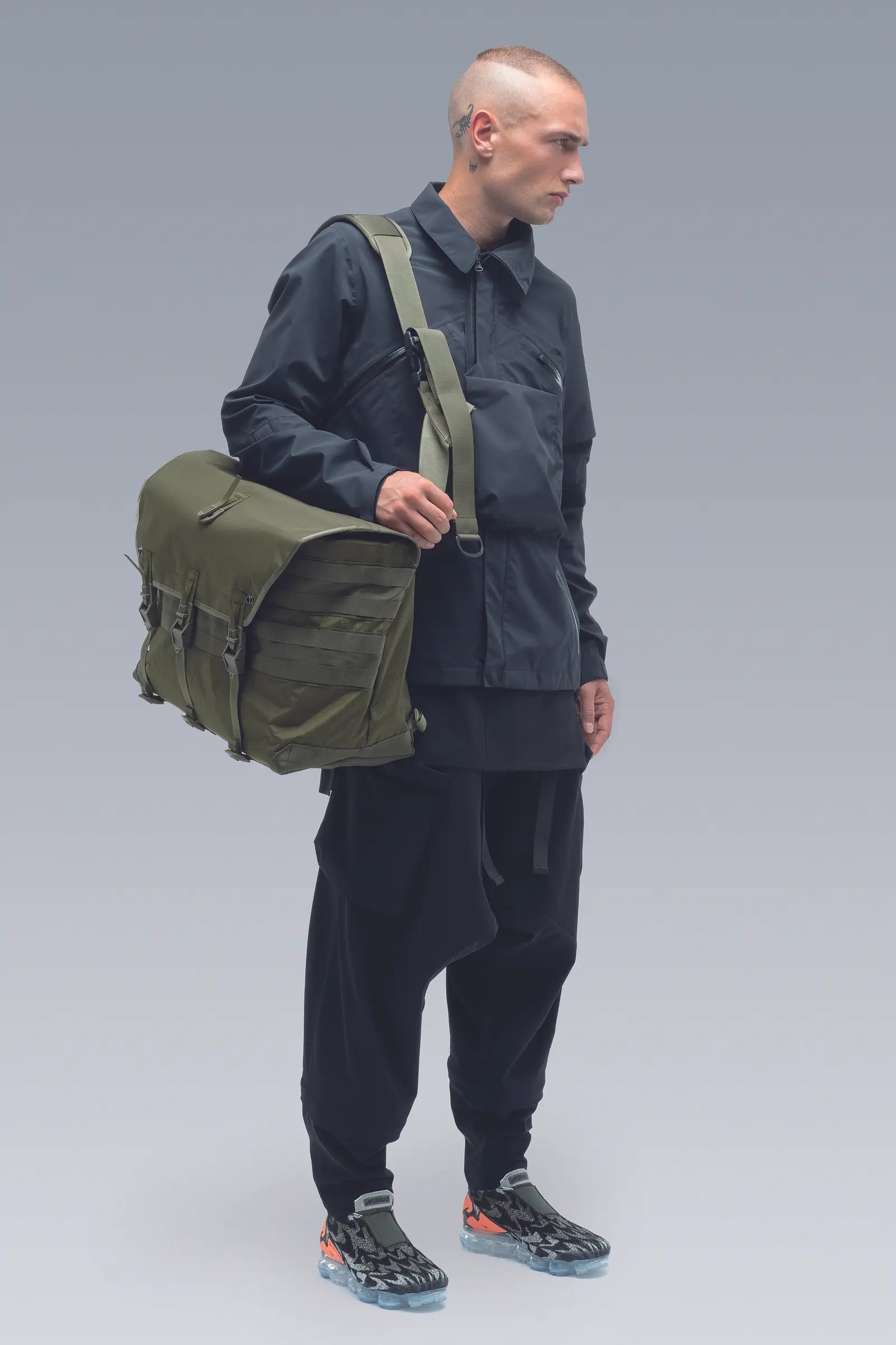 3A-6TS Tec Sys Messenger Einsatztasche Olive - 20