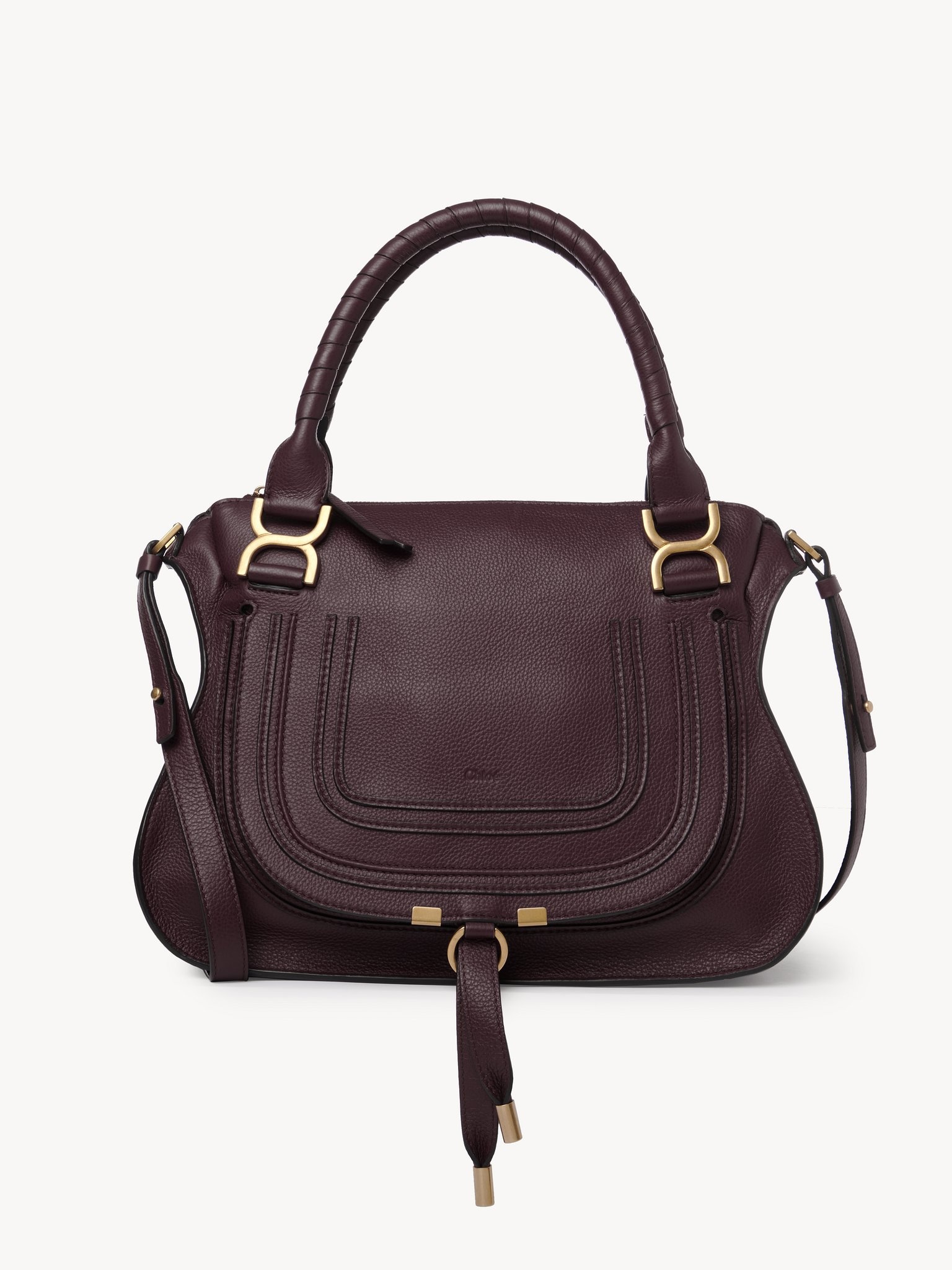 MARCIE BAG IN GRAINED LEATHER - 1