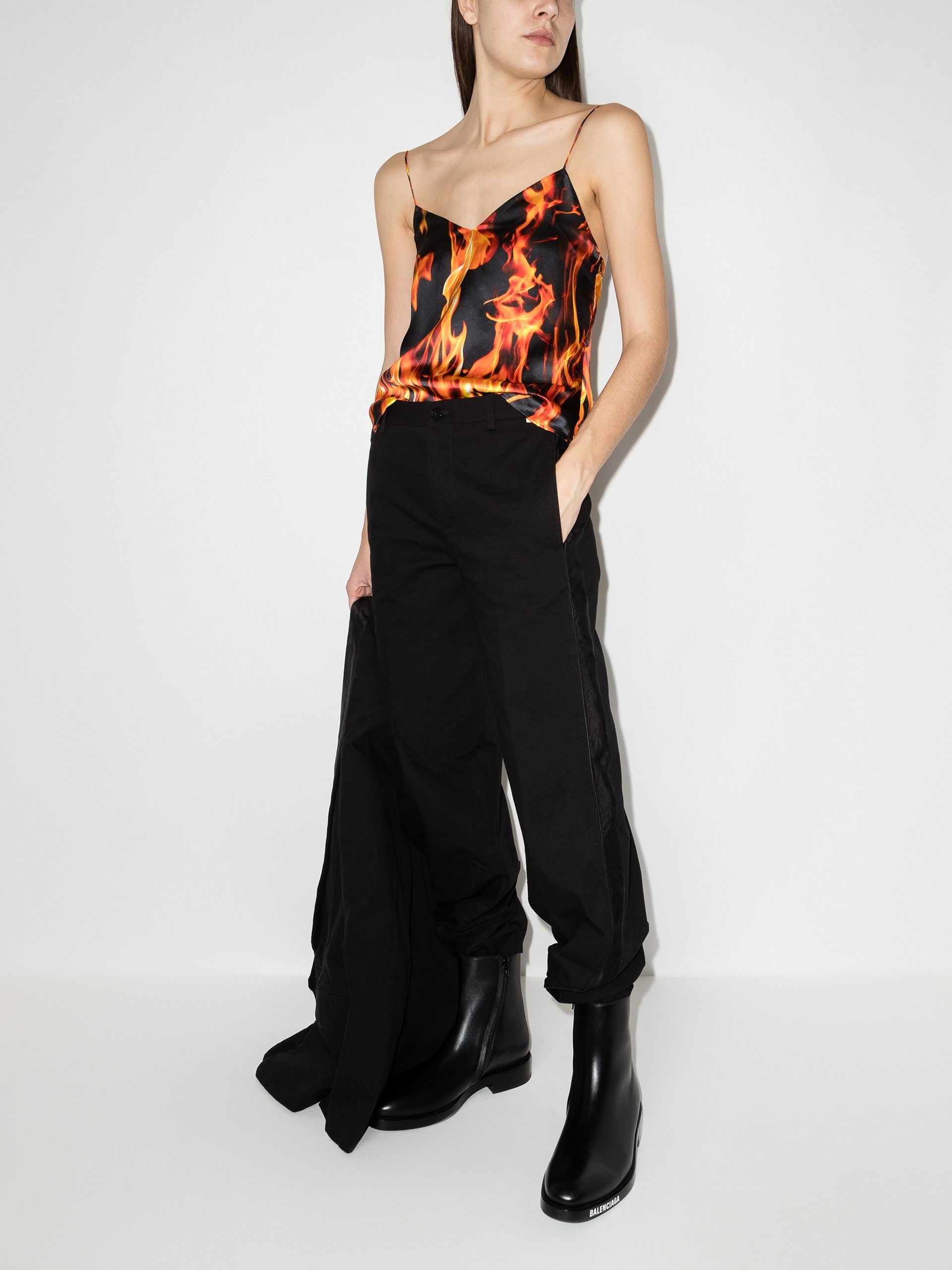Fire Print Camisole Top - 5