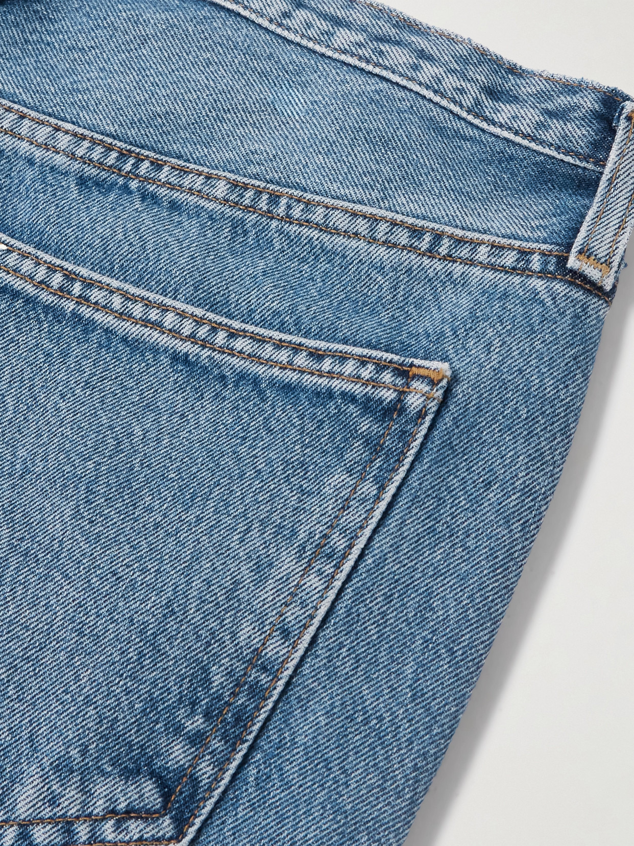 Kiera Mid-rise Wide-leg Organic Jeans - 6