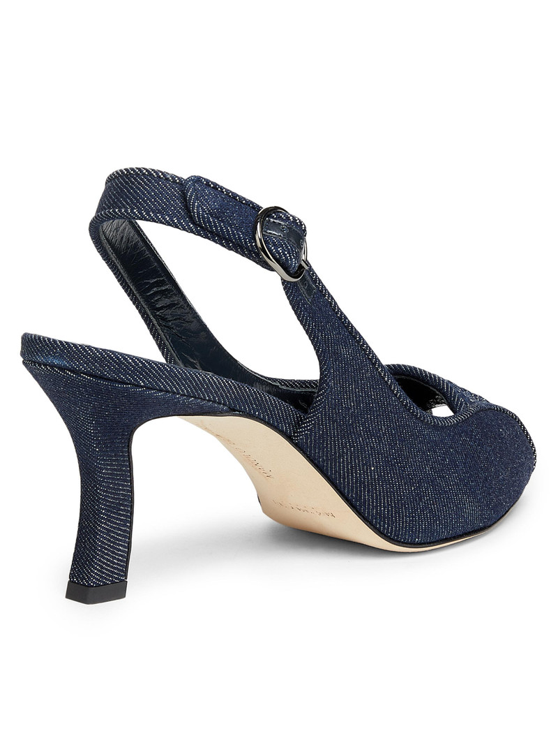 70mm slingback peep-toe 펌프 3