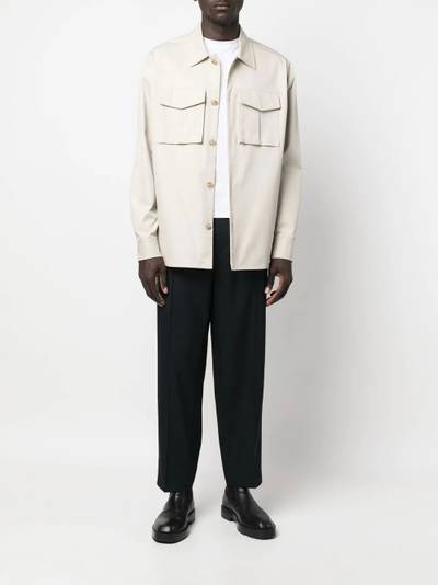 Jil Sander cropped tailored trousers outlook