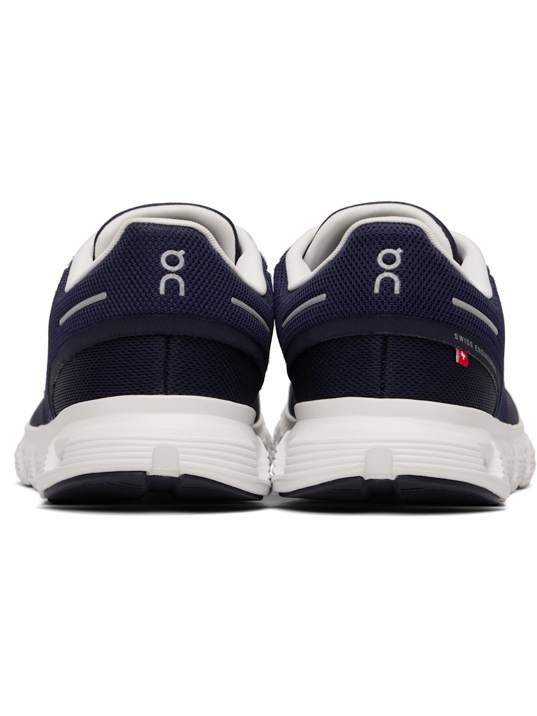 Navy Cloud 6 Sneakers - 2