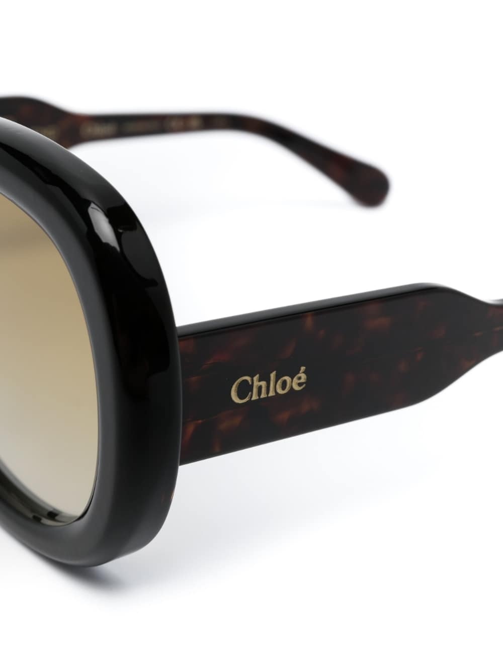 logo-print oversized-frame sunglasses - 3