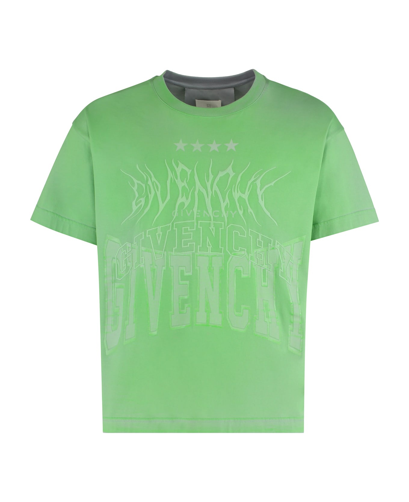 Cotton Crew-neck T-shirt - 1