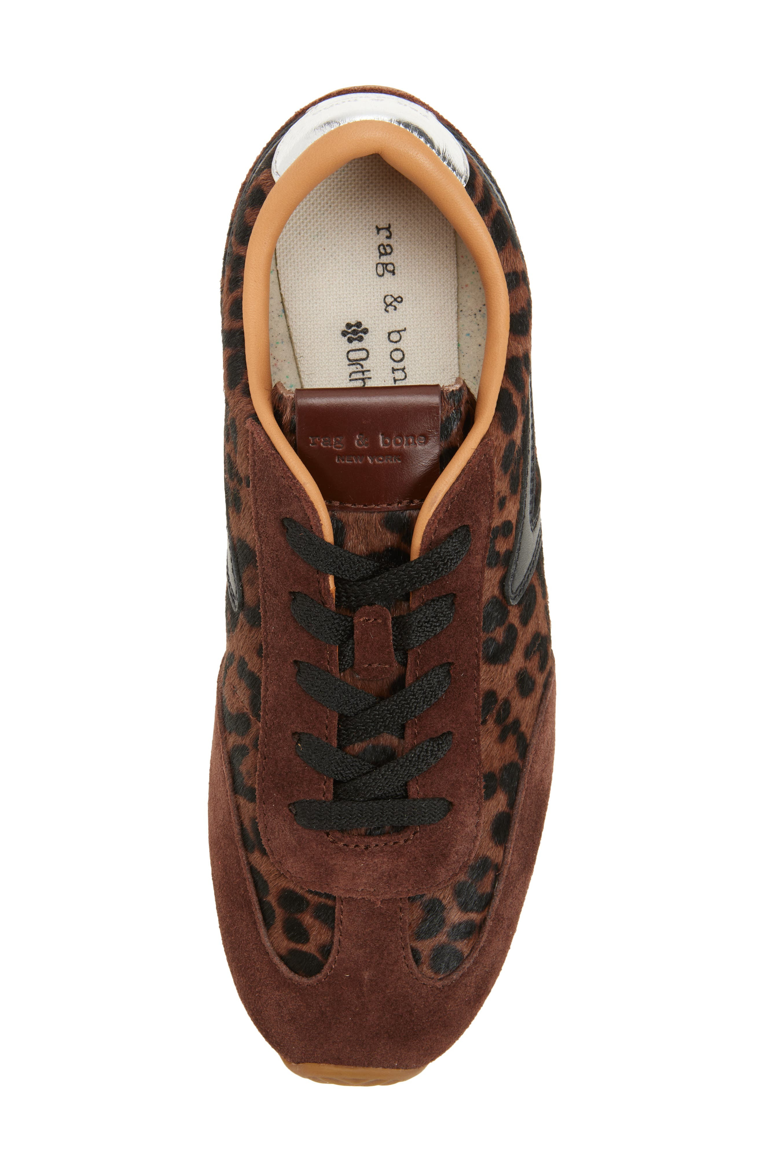rag & bone Retro Runner Slim Ultra Sneaker in Leopard at Nordstrom - 5