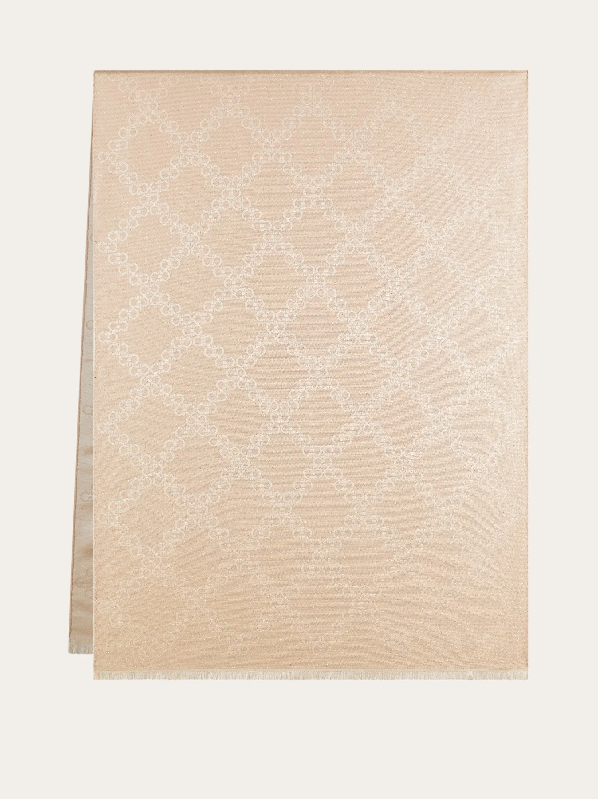 Gancini jacquard stole - 1
