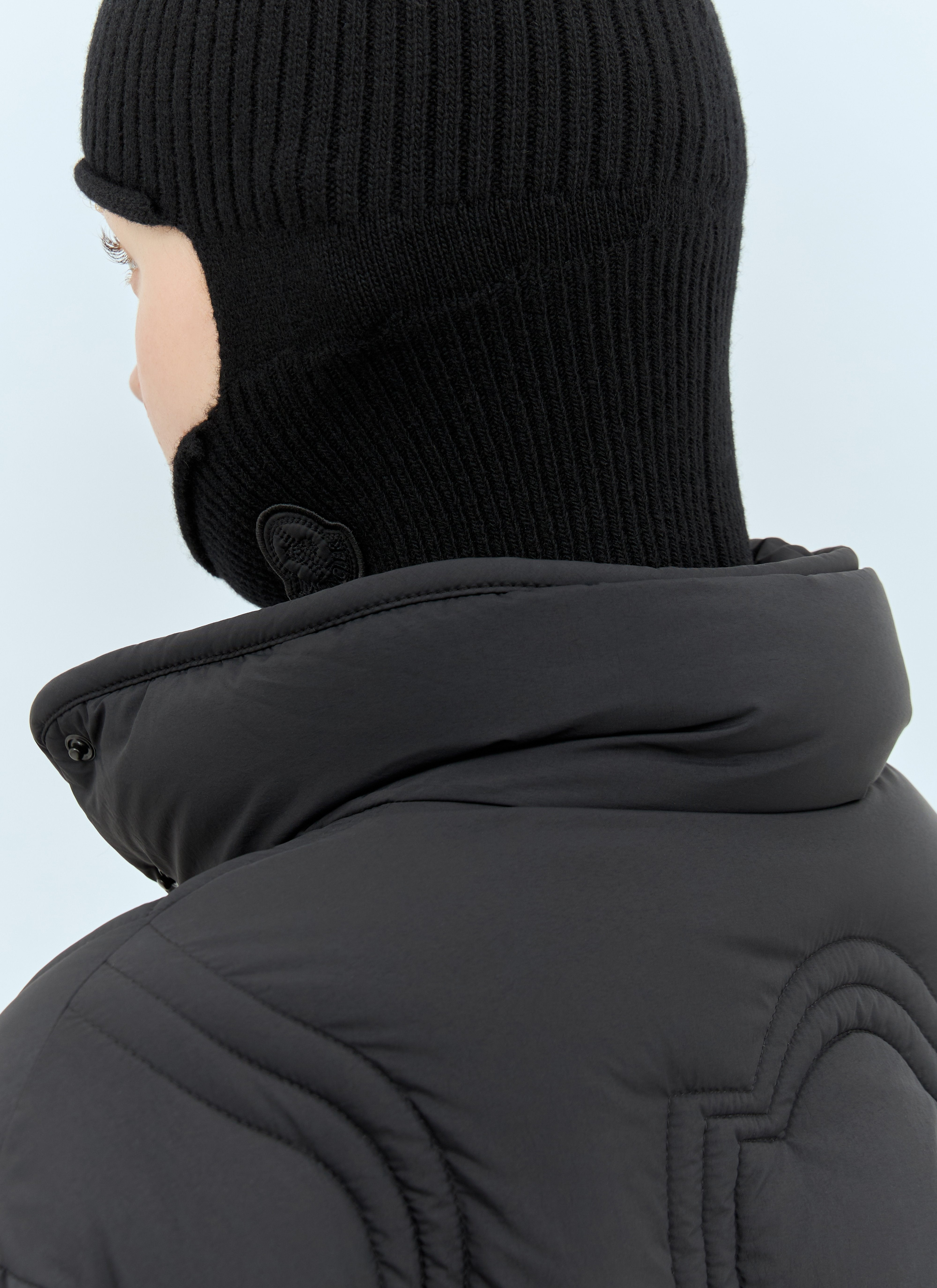 Moncler Women Wool And Cashmere Balaclava - 5