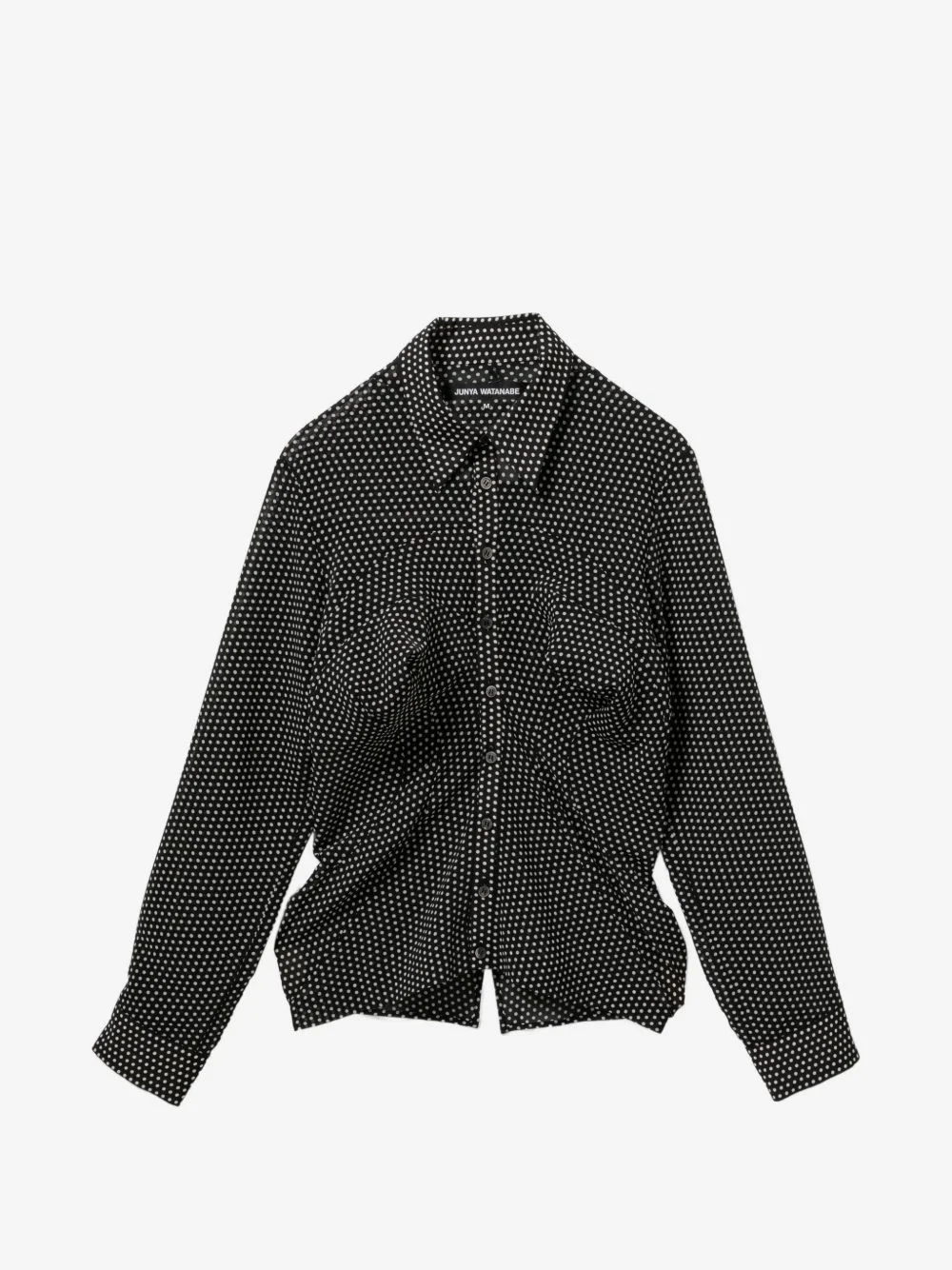 polka dot blouse - 1