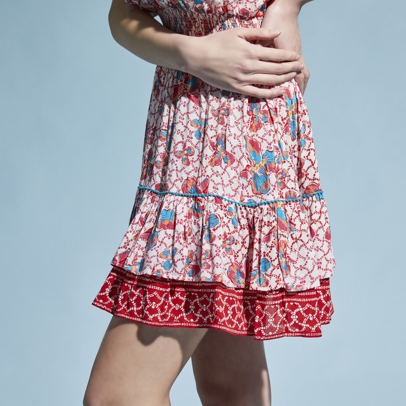 Women Mini Dress Iris Lace - Vilebrequin x Poupette St Barth 6