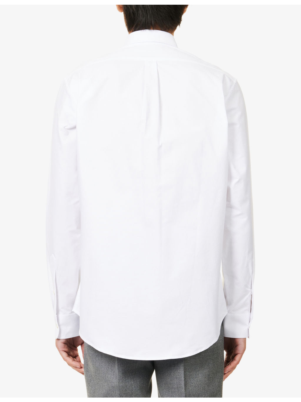Classic Embroidered-Logo Cotton Shirt - 4