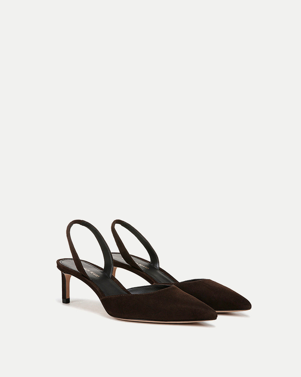 CAROLINE SUEDE SLINGBACK PUMP - 2