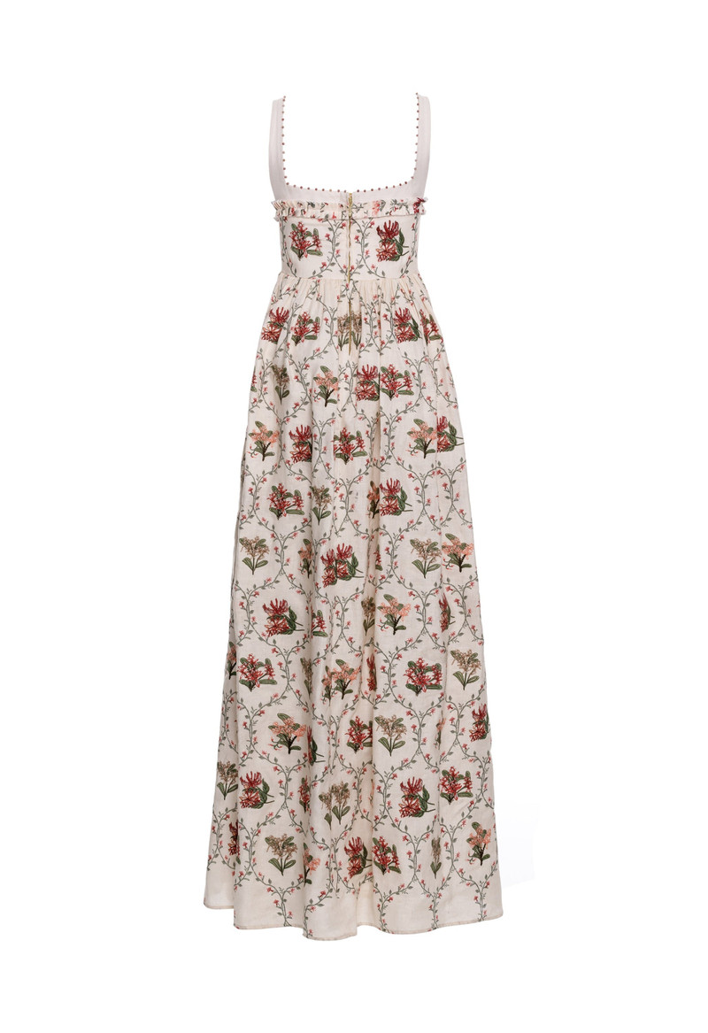 Barbara Orquidea Maxi Dress 3