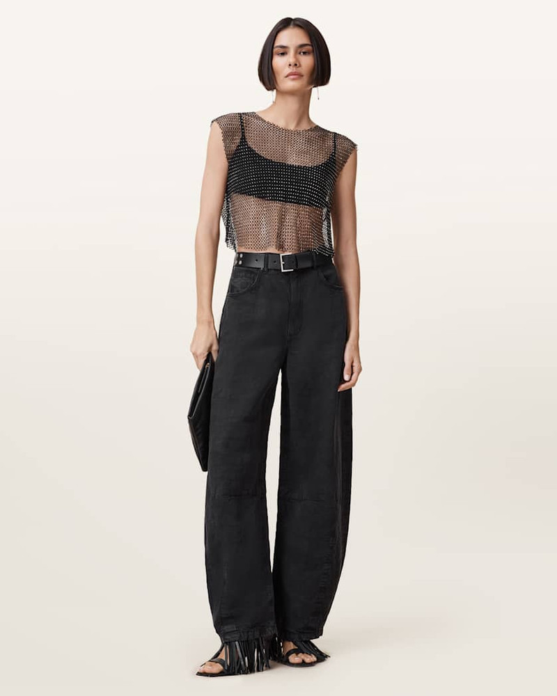 CALYTRIX SPARKLE FISH NET TOP 3