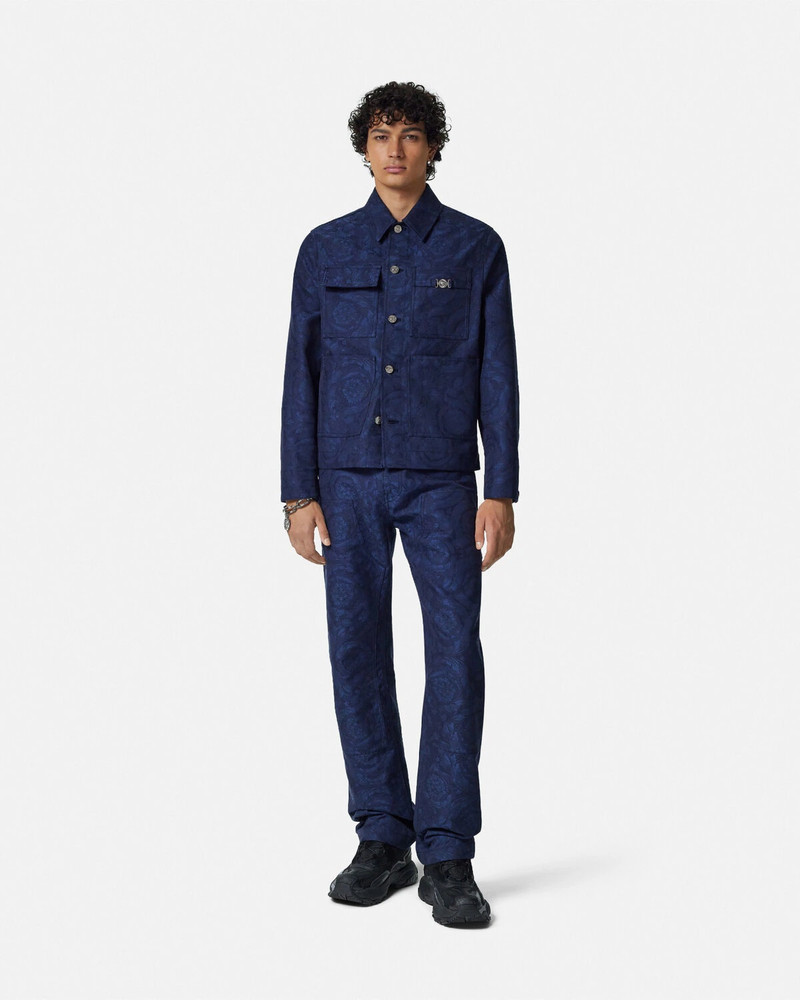 VERSACE Barocco Jacquard Carpenter Jacket outlook