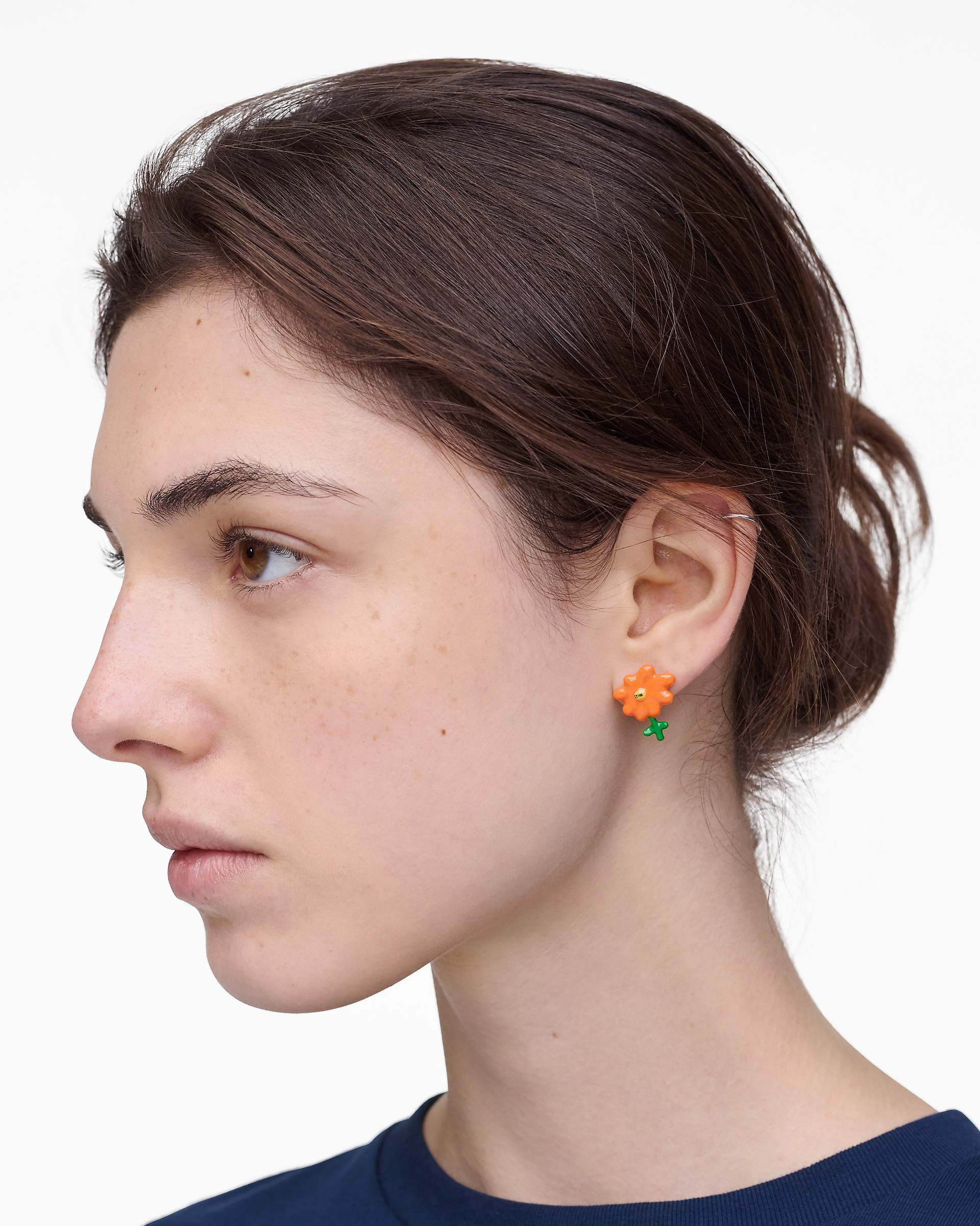 DAVID SHRIGLEY X MARC JACOBS JOY FLOWER STUD EARRINGS - 6
