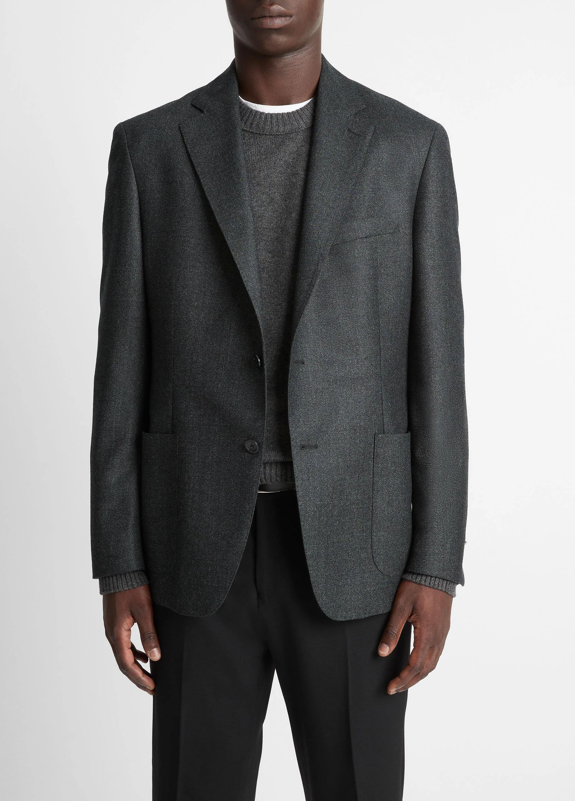 Wool Relaxed Sport Coat - 1