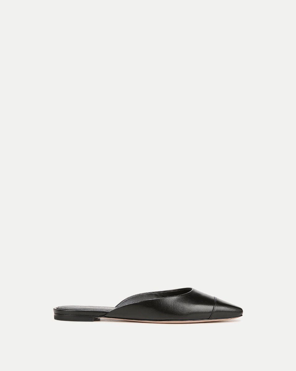 CARLOTTA LEATHER FLAT - 1