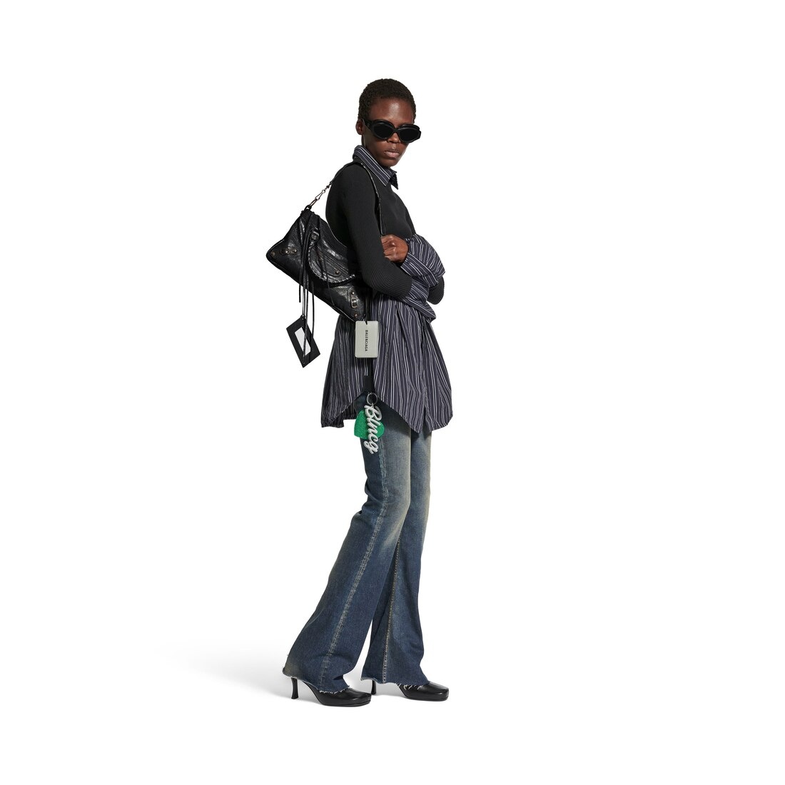 Women's Le City First Bag in Black - 7