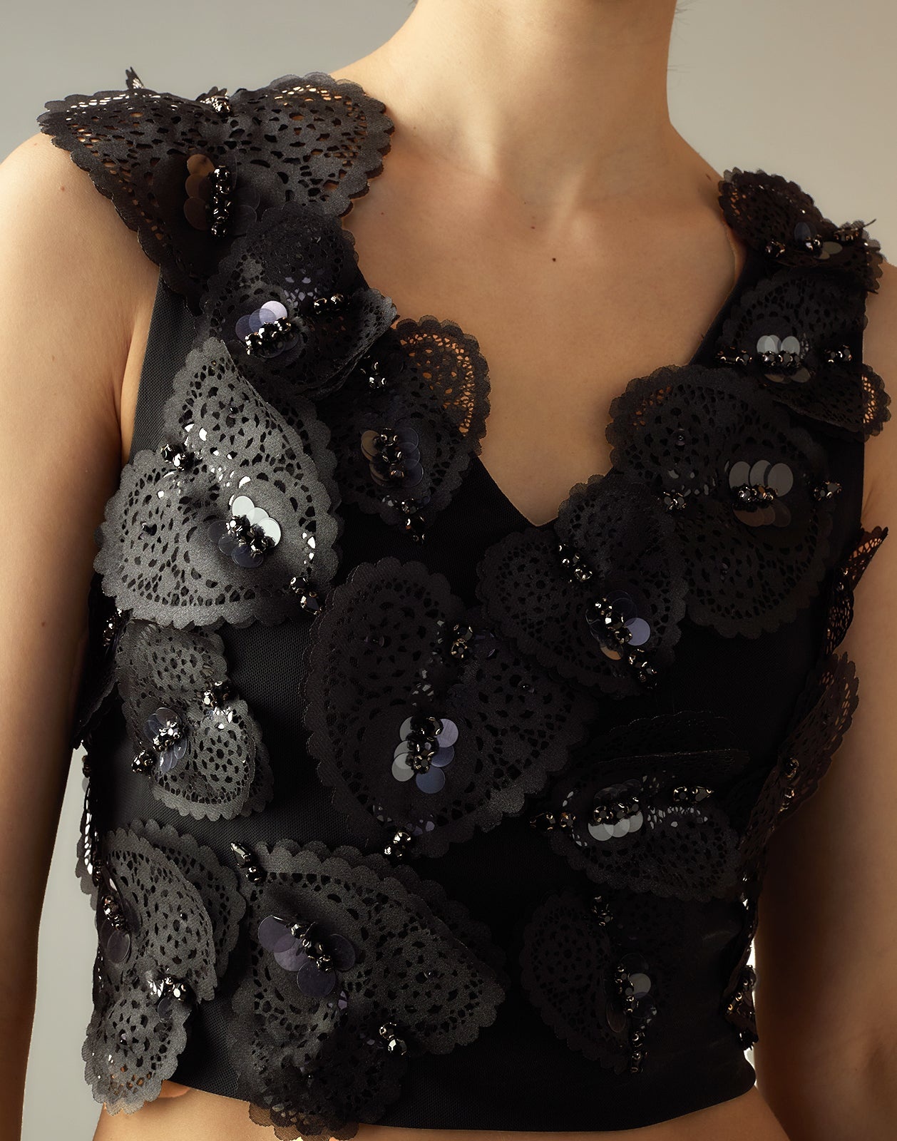 Elle Embellished Hearts Top - 7