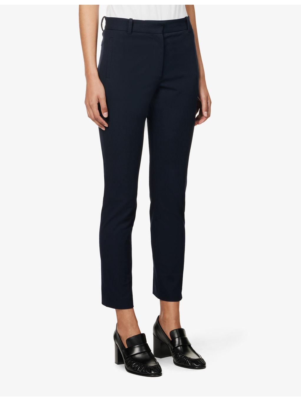 New Eliston tapered stretch-gabardine trousers - 3