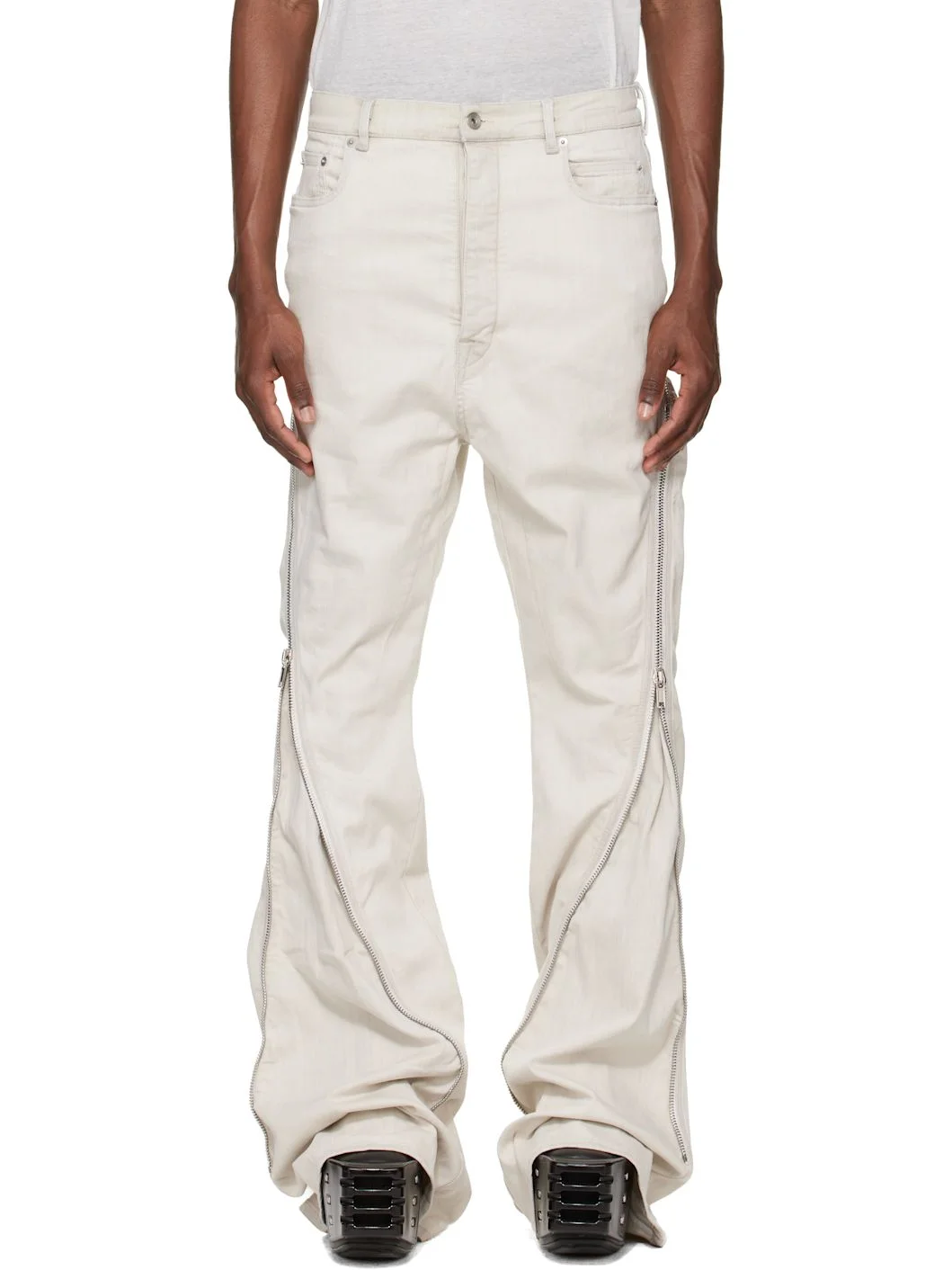 Off-White Temple Bolan Banana Jeans - 1