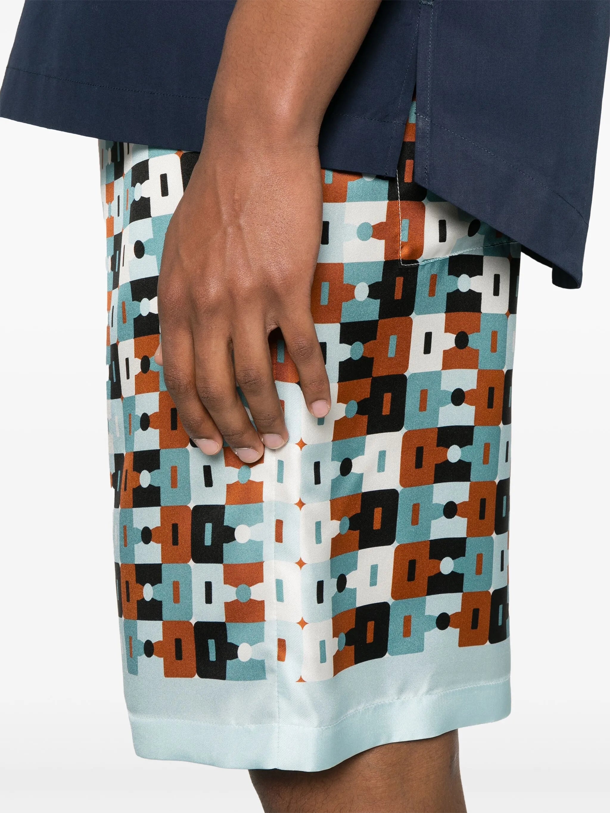 Graphic-print Bermuda Shorts - 2